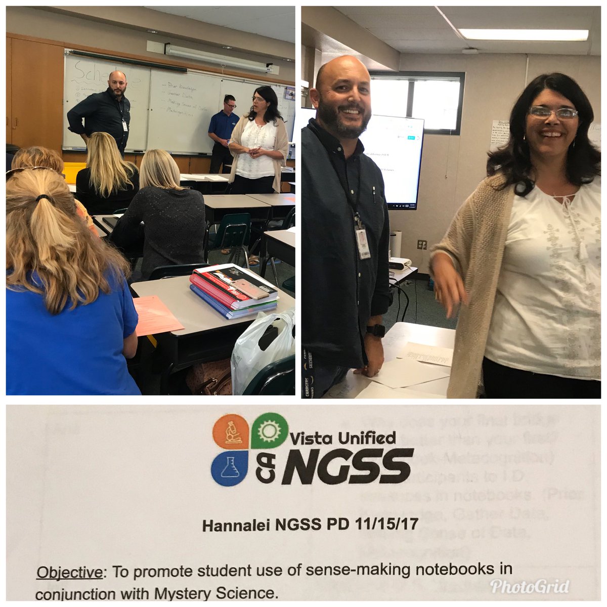 Teachers teaching teachers <a href="/HannStingrays/">Hannalei Elementary</a>! #wave #NGSS