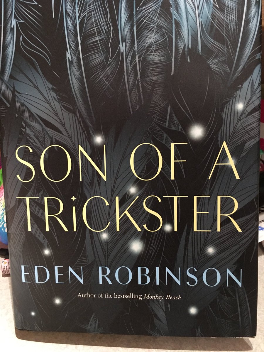JodieMacInnis's tweet photo. Read #95: of all the books I’ve read so far this year this one is the best. I feel confident saying that despite only being on page 26. #trickster #edenrobinson #turtleislandreads #loveatfirstpage https://t.co/JJVYMa8lGx