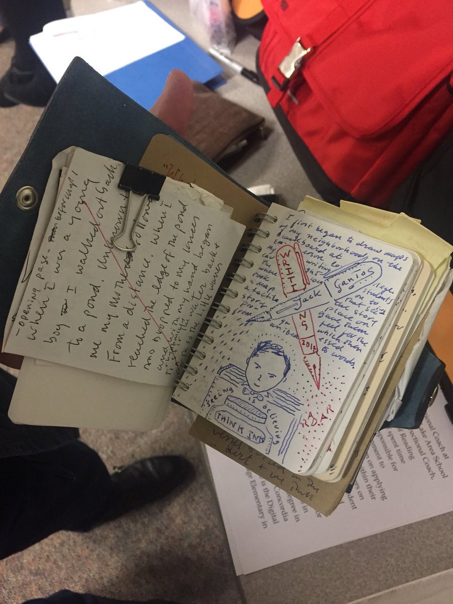 FollettSoftware's tweet photo. Behind the scenes in #jackgantos journal! #writingradar https://t.co/ay2JOdPGW3
