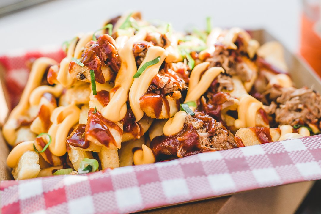 Get in! These loaded fries with pork shoulder at Chef's Kitchen at <a href="/TheFoxtrotInn/">The Foxtrot Inn</a> are insanely good! #sydneyeats #sydney #loadedfries