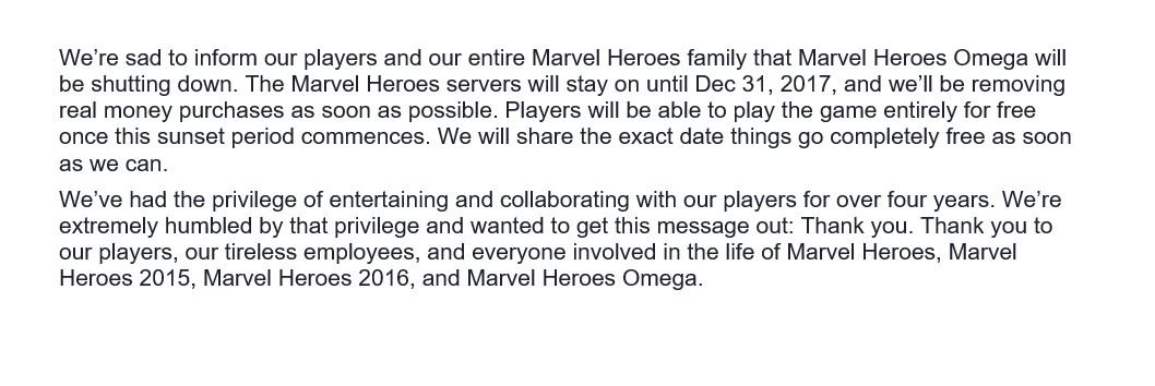 MMO RPG MARVEL HEROES OMEGA Coming To PS4 And Xbox One — GameTyrant