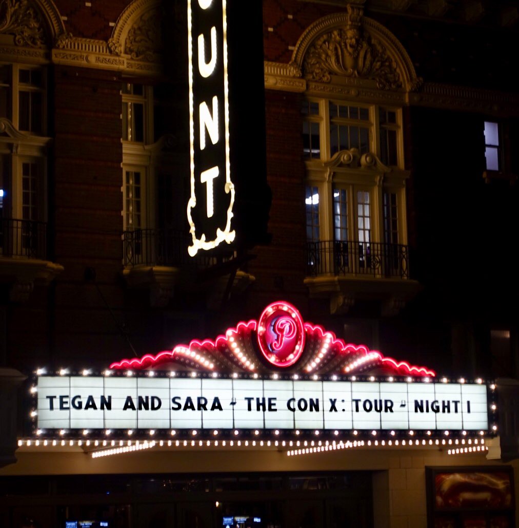 RegularRobert's tweet image. I’m seeing lots of people wearing @jennyowenyoungs t-shirts tonight at the @teganandsara show.