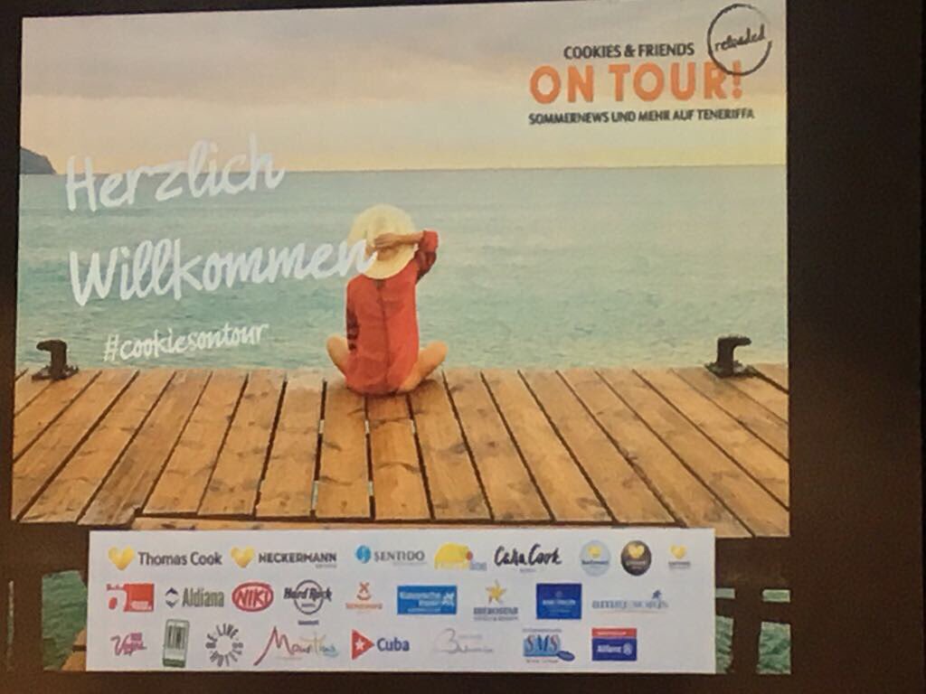 IAfukatudis's tweet photo. Today‘s opening #cookiesontour from #thomascook Austria in Tenerife @visit_tenerife by @HRHtenerife https://t.co/QbvRYMlR2n