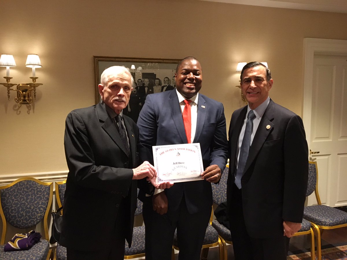 JefferyADoveJr's tweet photo. I would like to thank the #60PlusAssociation for presenting me with their Honorary Guardian of Seniorsβ Rights award. My #innovative ideas on how to address SSN fraud at the source are getting more and more momentum. #VA11 #Leadright2018
press release:
https://t.co/ezZ9glXP3T https://t.co/HEudTrMGLr