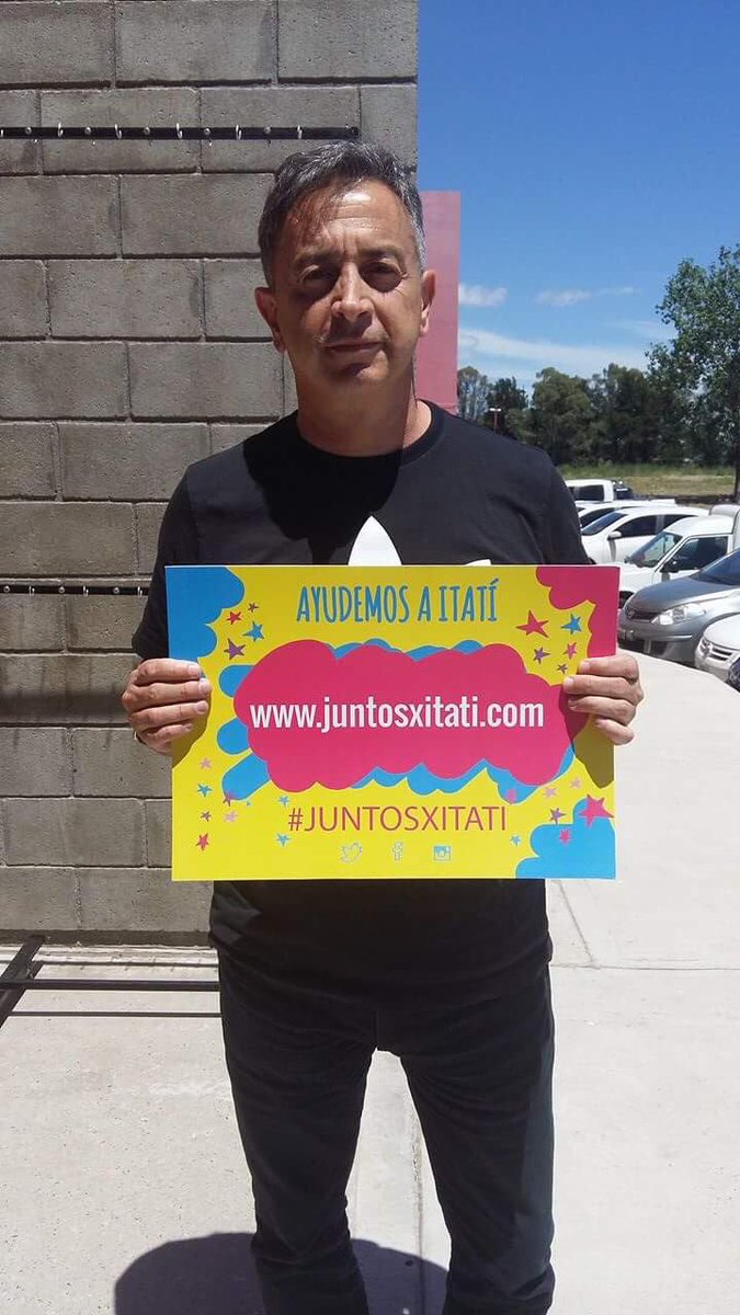 agus_tweets's tweet photo. Gracias @PabloGonzalez @TyCSports por unirse a la campaña #juntosxitati ♥️ https://t.co/lY1gl8k6IE