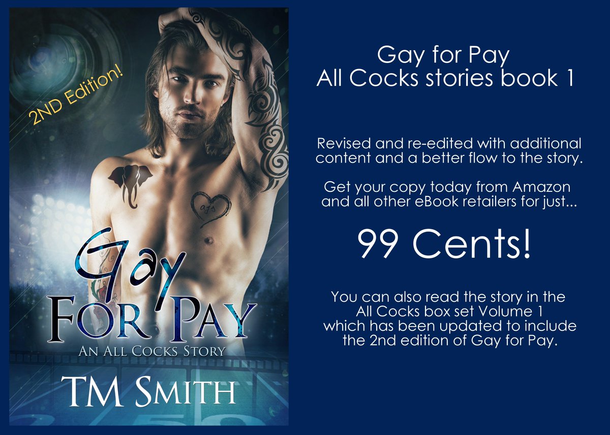 TTCBooksandmore's tweet photo. 💥Gay for Pay Release blitz &amp; #giveaway https://t.co/aJsMdrWqwr #mmromance #AllCocksStories #HotNewRelease https://t.co/AjVE6sYydt 💥 https://t.co/YJVt8Hvz96