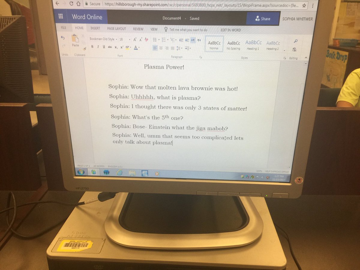 amcknight_01's tweet photo. What a great science day!  5th graders decided to write a story about the states of matter and 2nd graders turned water into a solid to create some Florida Snowmen without changing the temperature. @LakeMagdaleneES https://t.co/VbN6U1fTVY