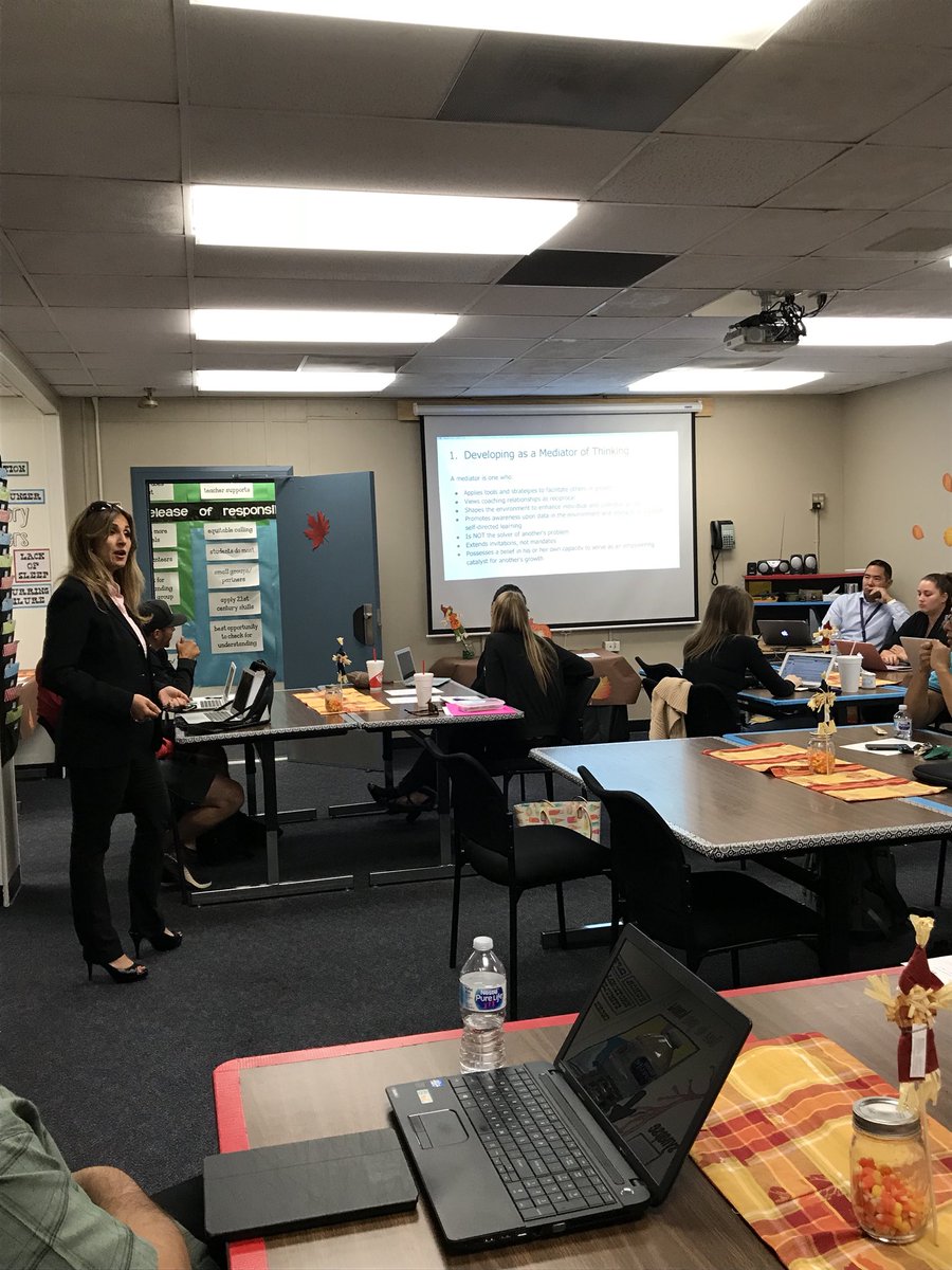 LKuwaye's tweet photo. BTSA Induction PD @RowlandSchools Guest Speaker: Zepure Hacopian on Cognitive Coaching. Our Yr2 Mentors/Candidates are invested #WeAreRUSD https://t.co/yOCITp8PDk