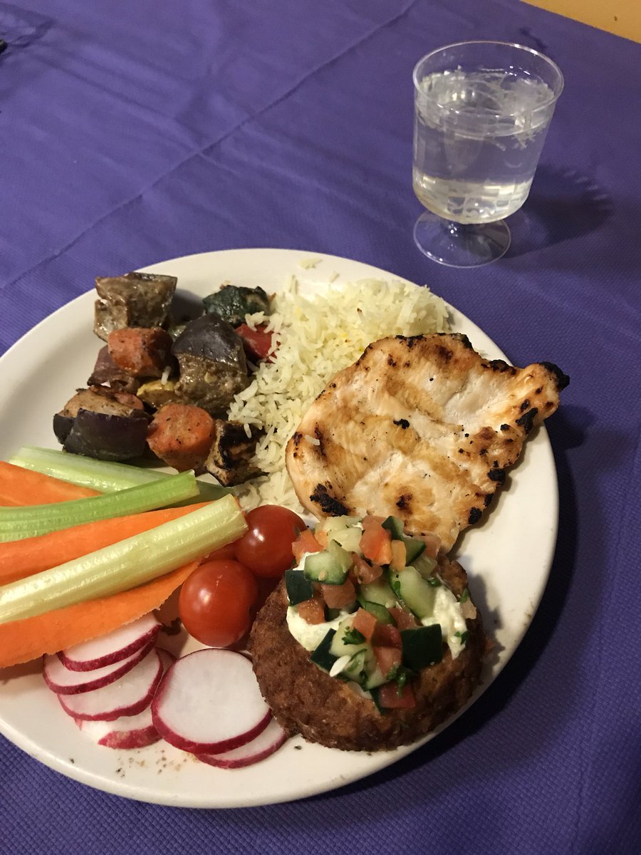 PennStateDining's tweet photo. Last chance to try some of these delicious foods at our Middle Eastern Dinner at one of our five dining commons! Don’t forget to use the Snapchat filter to be entered to win a GOPRO! #ResDining #WeAre https://t.co/Qtcb5qTXPT