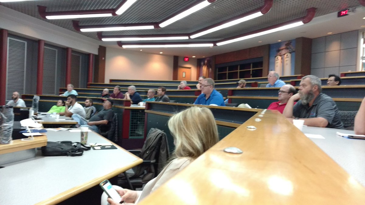 A good group remained for the 2nd half of our #SLUGME  meeting. 
The first half was a competition titled, "What's this called?" <a href="/SOLIDWORKS/">SOLIDWORKS</a>