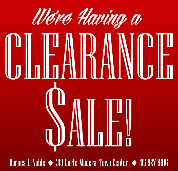BNCorteMadera's tweet photo. Great news! We are having a flash Clearance Sale! Everything in our Clearance section is 75% off, for a limited time only! Members of course save an additional 10%. There are some amazing deals, including #Funko, #Ringly #StarWars and more! https://t.co/wqPfcUS5T5