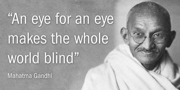 #DagvandeVerdraagzaamheid actueler dan ooit... #Gandhi