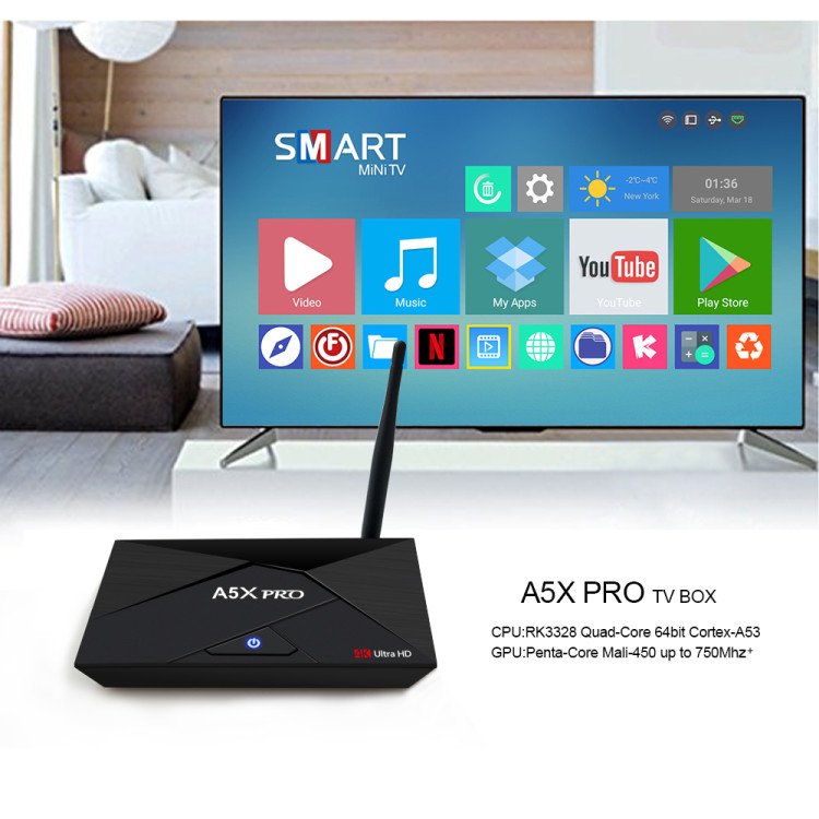 WeChipbox's tweet photo. new A5X PRO RK3328 2/16G  android7.1 kodi 17.3 dual band wifi
https://t.co/BcjgAwaYr3
#wechip #A5XPRO #RK3328 #android #tvbox https://t.co/b4cXh0OL80