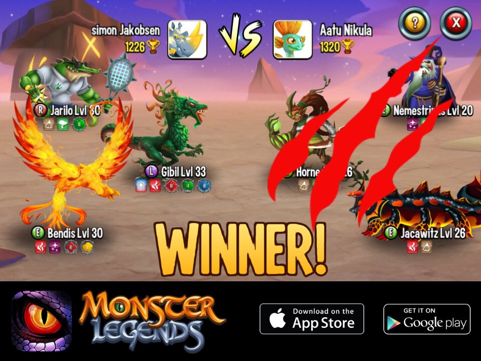 Robloxvideo4's tweet image. I rule at the Monster Legends Arena! If you dare to challenge me, start collecting monsters! m.onelink.me/8651e4be