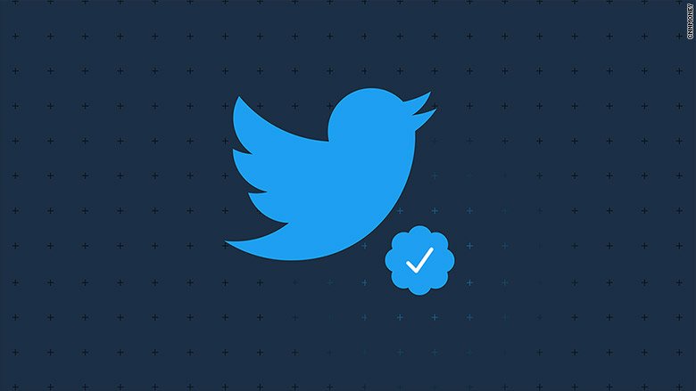 CNN's tweet image. Twitter began removing the blue check mark from some of its users' accounts as it announced new guidelines for the verification program cnn.it/2hsPeSa