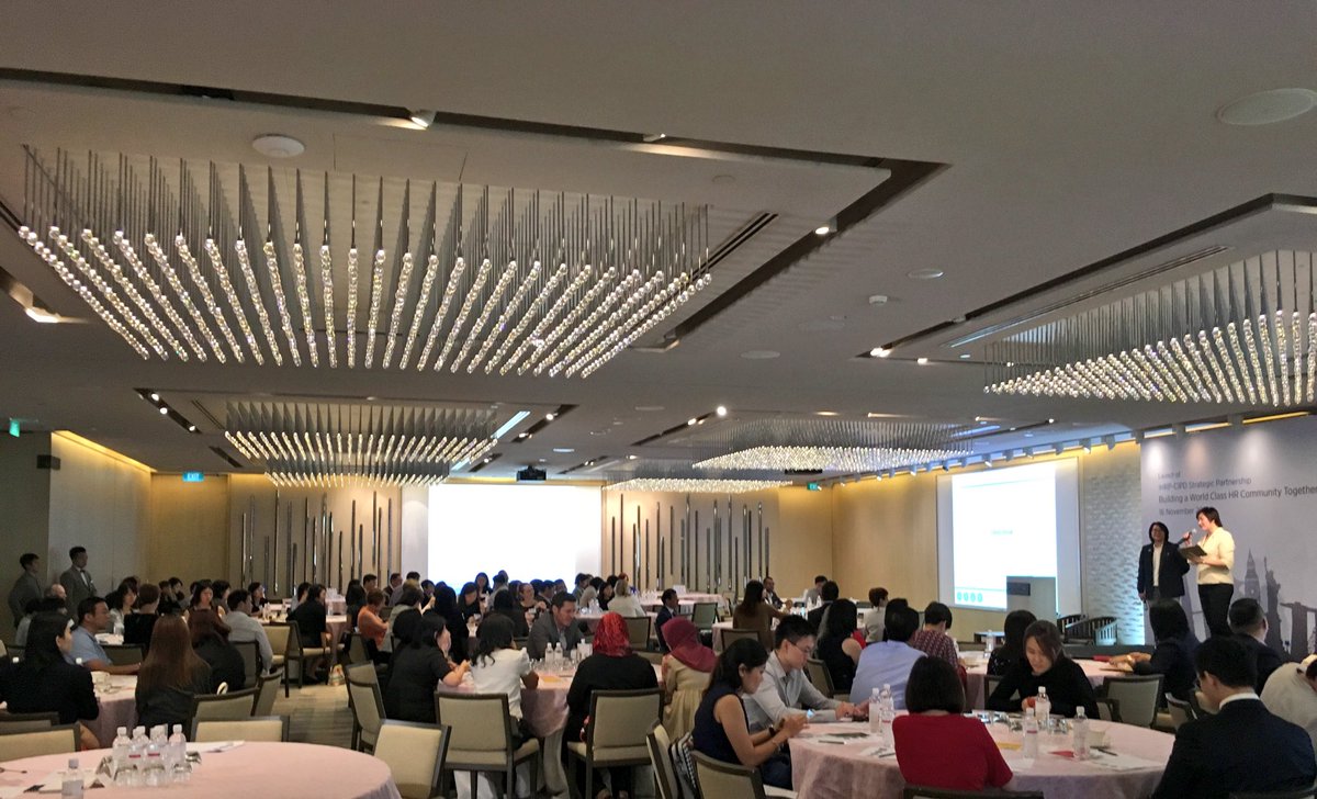 SarahDunleavy1's tweet photo. Fantastic turnout for the launch of the #cipdxihrp strategic partnership this morning! @CIPDAsia @IHRPsg #changinghr https://t.co/e6JZgY5y7d