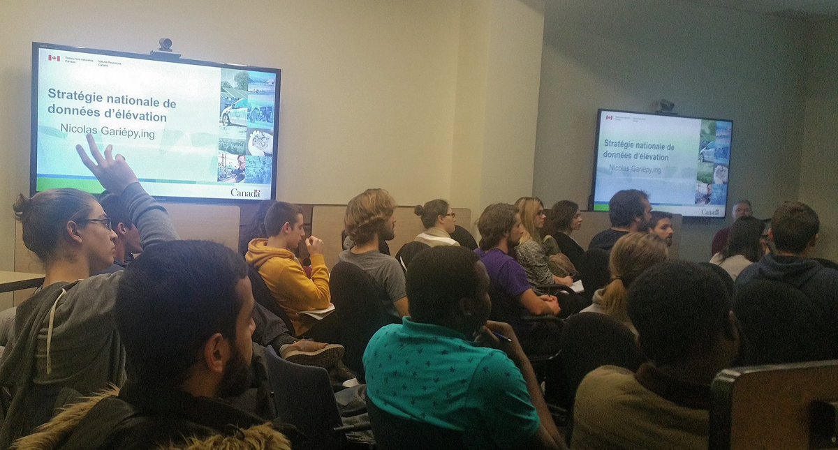 karenbronsard's tweet image. The next Gen of geographers was at #GeoBase today to learn what it means to work in geomatics #GeoWeek