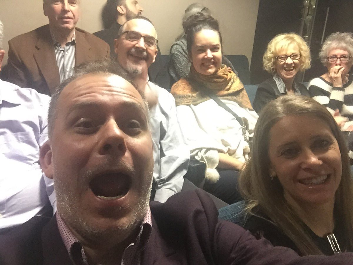 ALPABEM's tweet photo. Une bonne partie de l'équipe de l'ALPABEM présente pour entendre L'inspirante Florence K parler de son expérience avec la maladie mentale #CAMHDifferenceMakers #endstigma #SanteMentale https://t.co/Aqdv3ZMpiL