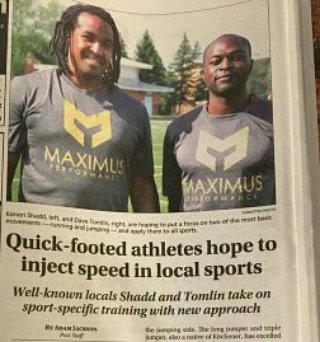 Maximus_speed's tweet photo. Look what's in your local paper!
Thank you @KWAdamJ
https://t.co/WxSnRKENnL
#kwawesome #maximusperformance #youthspeedtraining #trackandfield https://t.co/7ez1kWCwgB