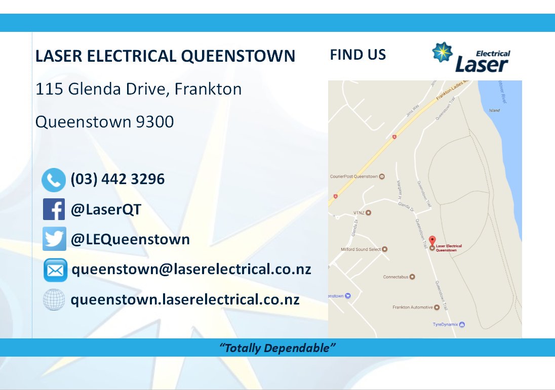 Laser Electrical Queenstown (LEQueenstown) Twitter