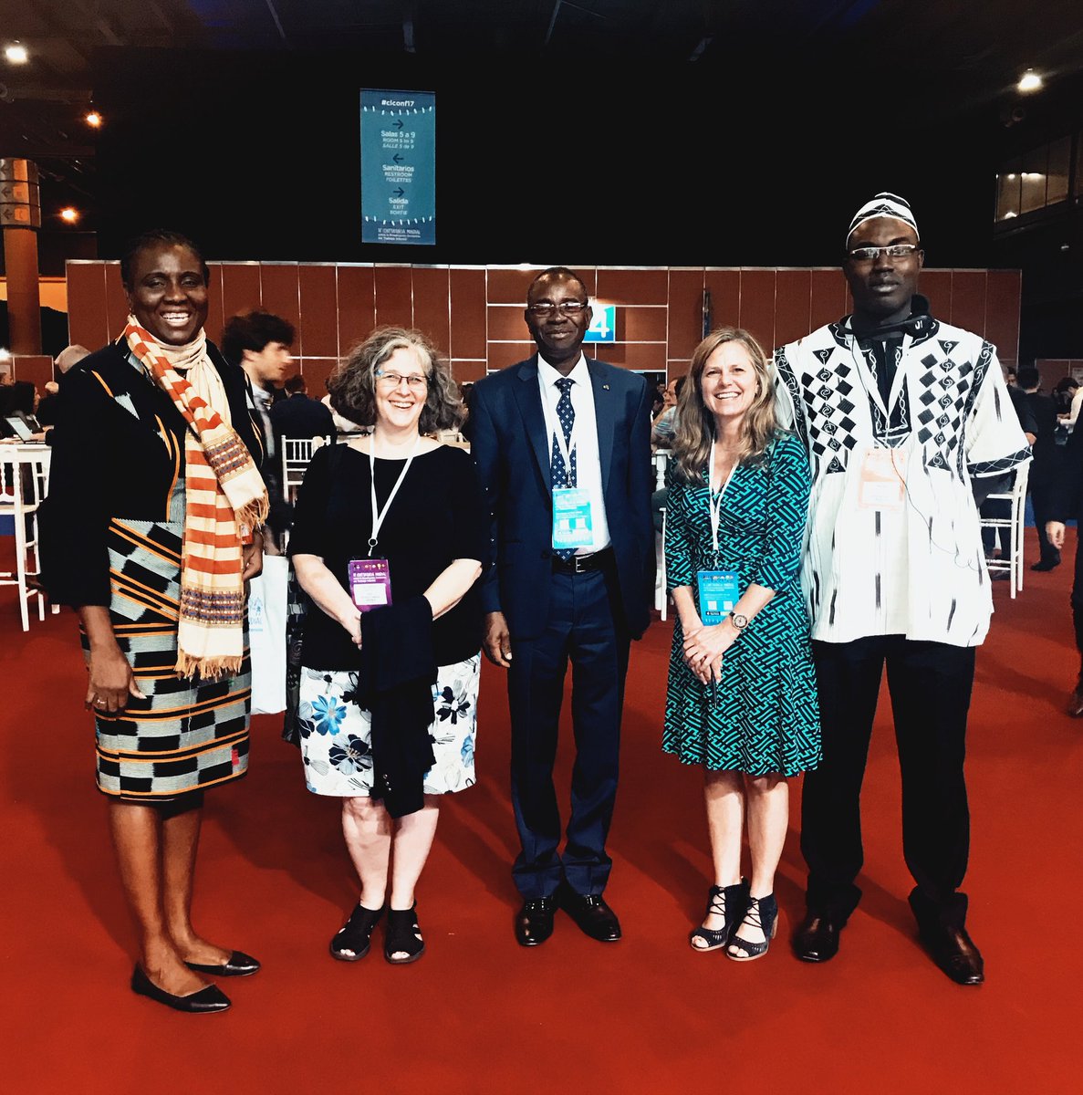 LisaACox's tweet photo. Vérite, Winrock International &amp; the Government of Burkina Faso working together to end child labor. @VeriteNews @WinrockIntl #CLconf17 https://t.co/Mn0juFYROz