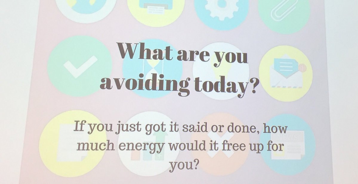 PipLeggo's tweet photo. What are you avoiding today? Free up your energy. @cpaaustralia @DanielleJStorey #confidence #clarity #value https://t.co/yi1EUd5xIZ