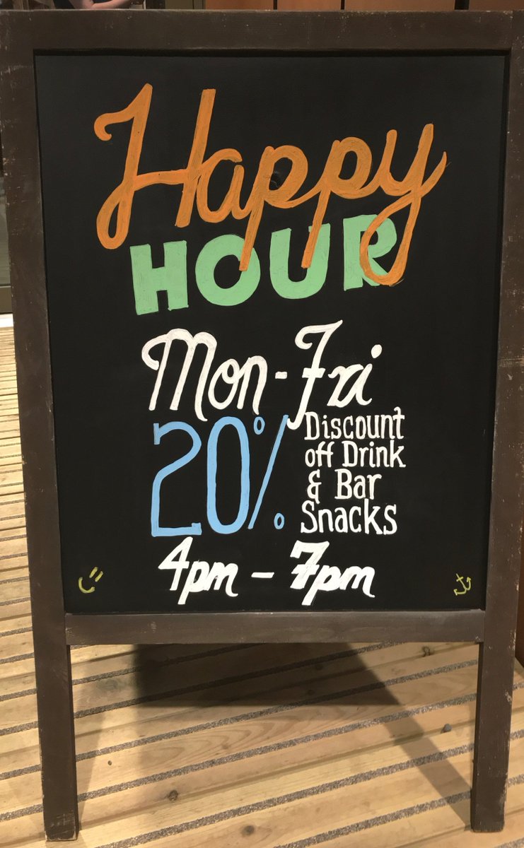 THGHarbour's tweet photo. HAPPY HOUR - Monday to Friday from 4-7pm we are offering 20% off ALL of our drinks menu. Best enjoyed alongside our tasty new bar snacks menu. @NEFollowers https://t.co/oQvRmVmK0S