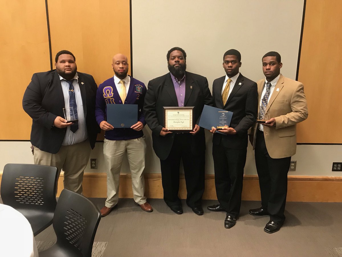 Congrats to the Zeta Delta Delta Chapter of Omega Psi Phi for winning 2017 NPHC Chapter of the Year, Excellence in Community:Chapter Unity, Excellence in Social Responsibilities and Values, Advisor of the Year for Bro. Pugh &amp; Special Recognition to 2017 NPHC President Bro. Hill