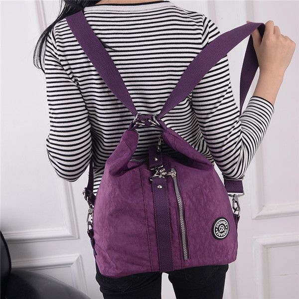 netmarkets's tweet photo. Women Waterproof Nylon Lightweight #Multifunction #Handbag #Backpack https://t.co/8FZFkLhKP1 https://t.co/FYchvD7j78