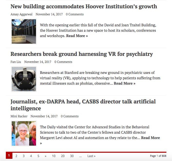 dailycal's tweet photo. @StanfordDaily That's what we'd like to know because your website literally looks like a blog template from 2008 https://t.co/y57kbJod4G