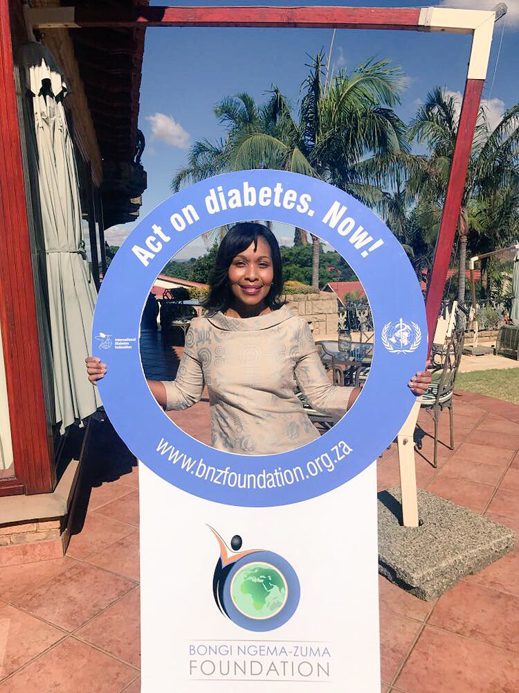 Diabetes is the 9th leading cause of death for women worldwide. Get tested as we did today #WomenAndDiabetes #gobluefordiabetes