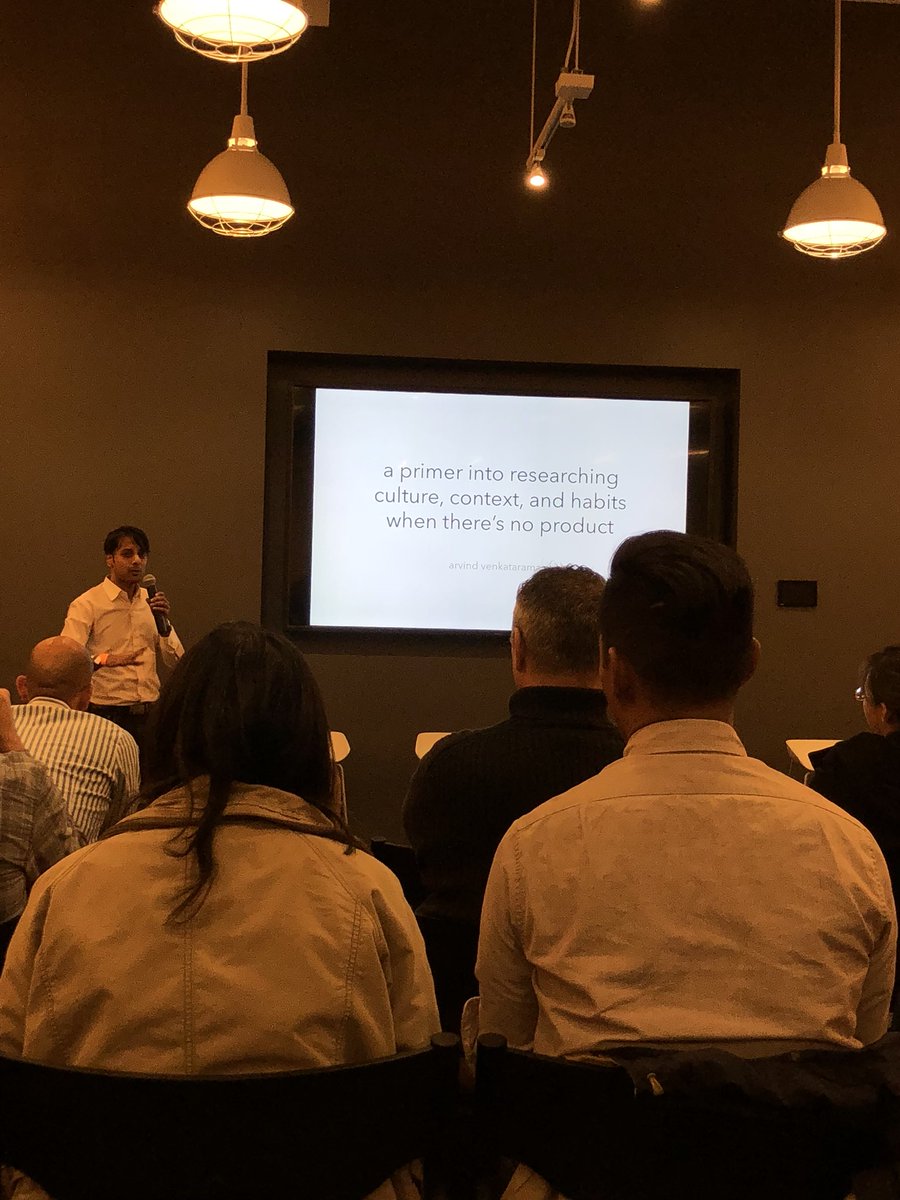 Hear <a href="/_arvind/">Arvind Venkataramani is letting go of conditioning</a> talk about global #designresearch <a href="/eBay/">eBay</a>!- Goo.gl/kzz3K4