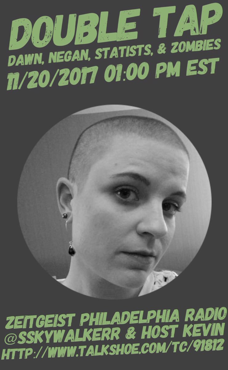 ZeitgeistPhilly's tweet photo. Next on @ZeitgeistPhilly      @sskywalkerr &amp; @KevinTilsner 
Discuss this #slabtown analysis: https://t.co/FqIq3QWzmX , #Negan’s Taxes &amp; more...  Join us at 1pm EST, Monday 11/20/2017 https://t.co/jm4FTNlglE https://t.co/43koFRFnHk