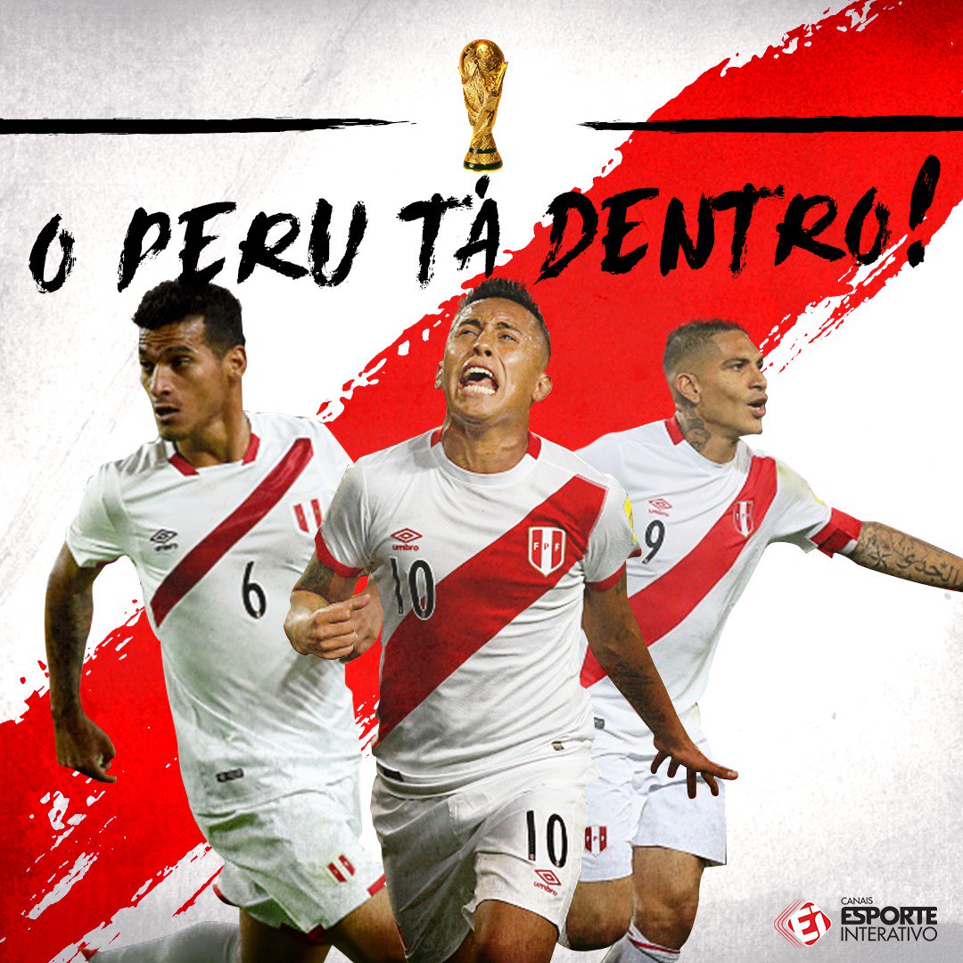 TÁ DENTRO! Após vencer a Nova Zelândia por 2 x 0, o Peru garante a classificação para a Copa do Mundo!