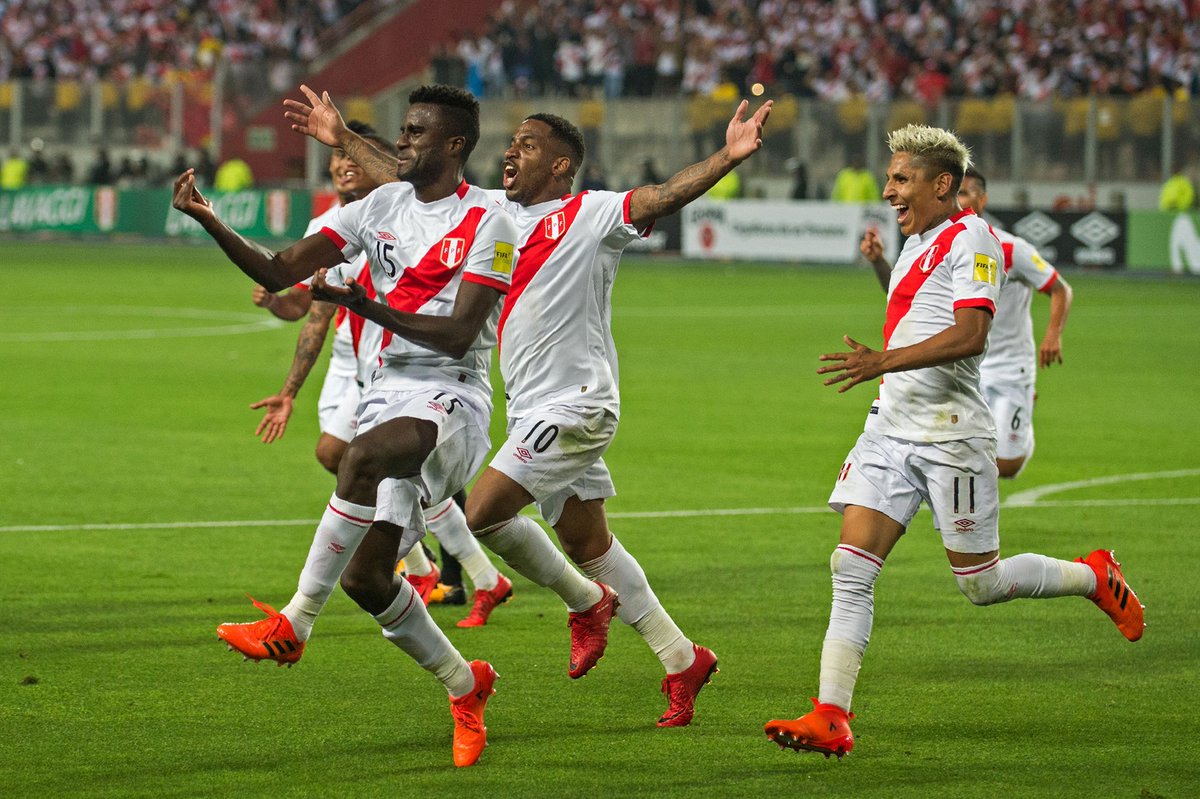 soccerdotcom's tweet photo. Peru through!

🇵🇪 is going to the @FIFAWorldCup for the first time since 1982. https://t.co/lmCydpWP0U