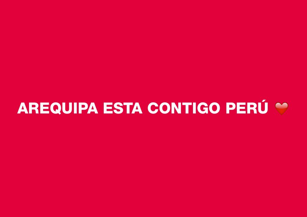 AlfredoZegarra's tweet photo. Compartimos la alegría de todos los corazones del Perú. Estamos en el mundial Somos Arequipa somos Perú. https://t.co/BoBpUFDOXm