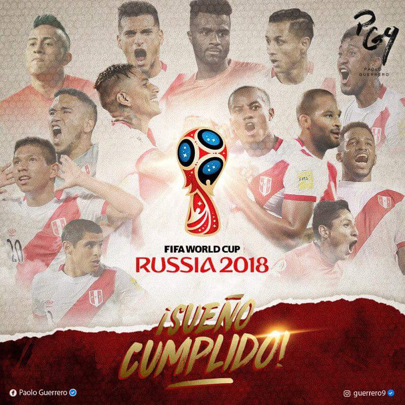 shusterander's tweet image. Gracias muchachos sueño cumplido, estamos en mundial .!! Gracias Paolo guerrero ..💙💥👏 arriba Perú Carajo  !!