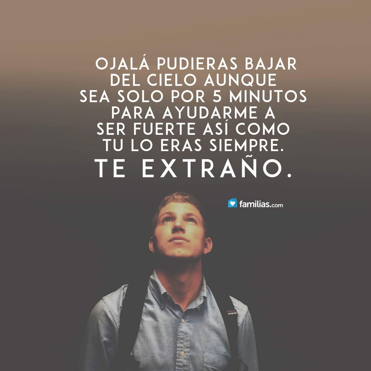 Ojalá fuera posible aunque estas en mi corazón cuanto te extraño Papá cuánta falta me haces TQM