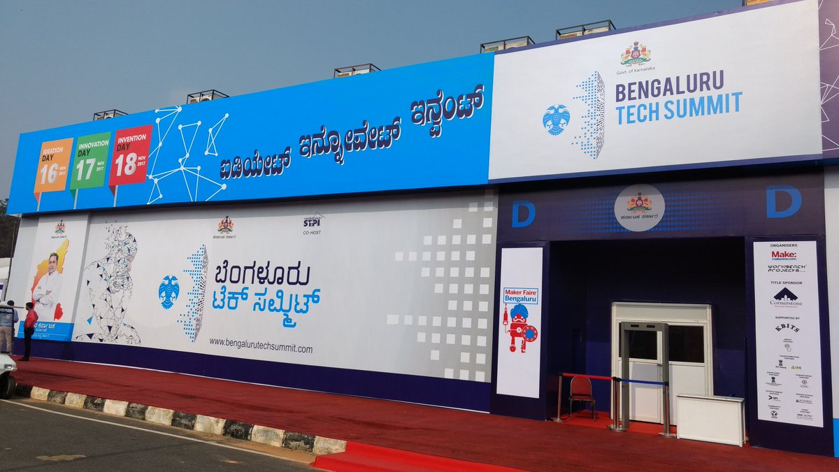 CM <a href="/siddaramaiah/">Siddaramaiah</a> inaugurated #BlrTechSummit with <a href="/RV_Deshpande/">R V Deshpande</a>, <a href="/PriyankKharge/">Priyank Kharge / ಪ್ರಿಯಾಂಕ್ ಖರ್ಗೆ</a>, <a href="/kiranshaw/">Kiran Mazumdar-Shaw</a> and other dignitaries.

The #BLRTechSummit is the largest tech event in India.