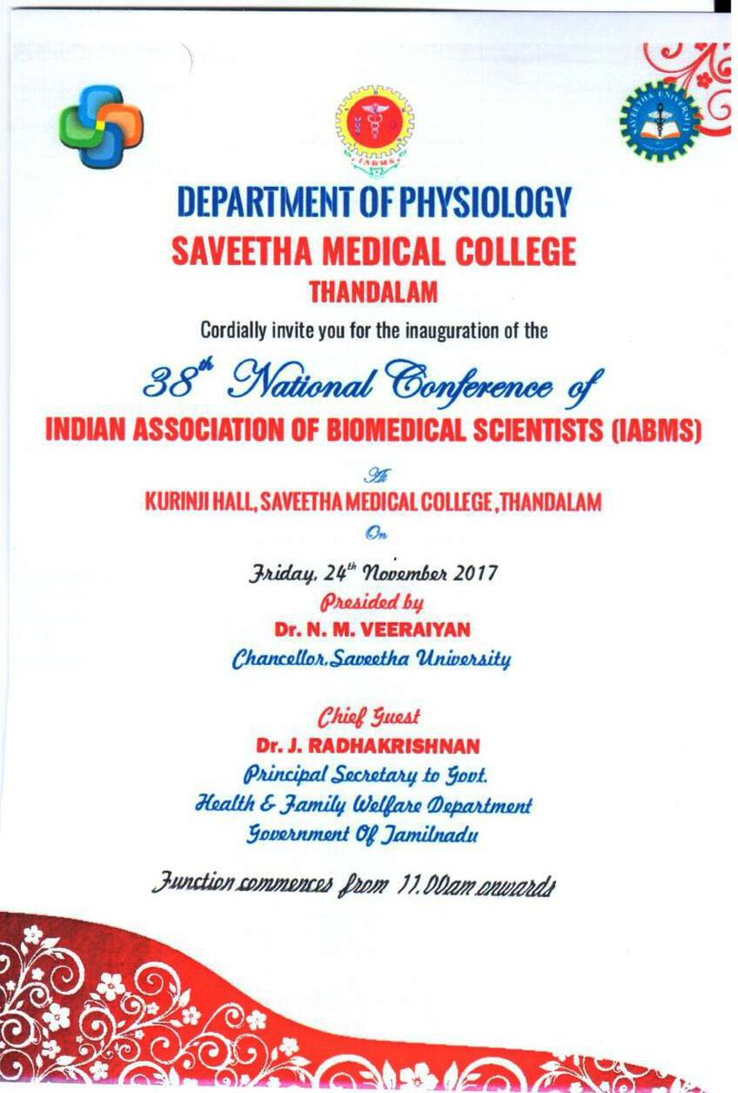 Saveetha University tweet media