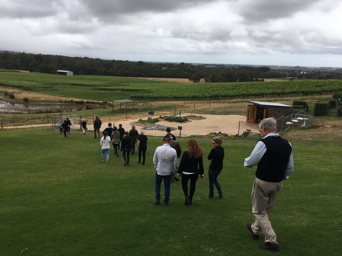 AustOrganic's tweet photo. Absolutely beautiful @GemtreeWines Thanks for hosting our bus tour 👏🏼❤️ #organicwine https://t.co/L1BUwVTtOH