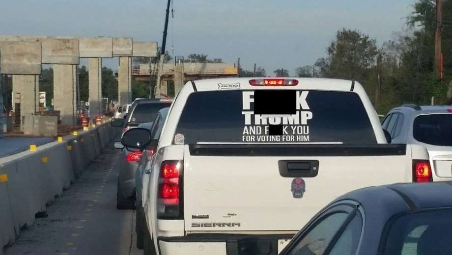 Sheriff's warning to 'F--- TRUMP' truck owner draws outrage on Facebook bit.ly/2zF9yun