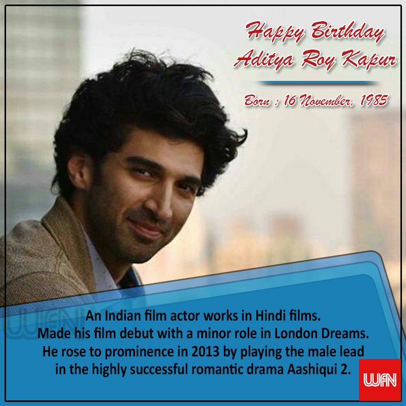 Wish you a very happy birthday Aditya Roy Kapur  