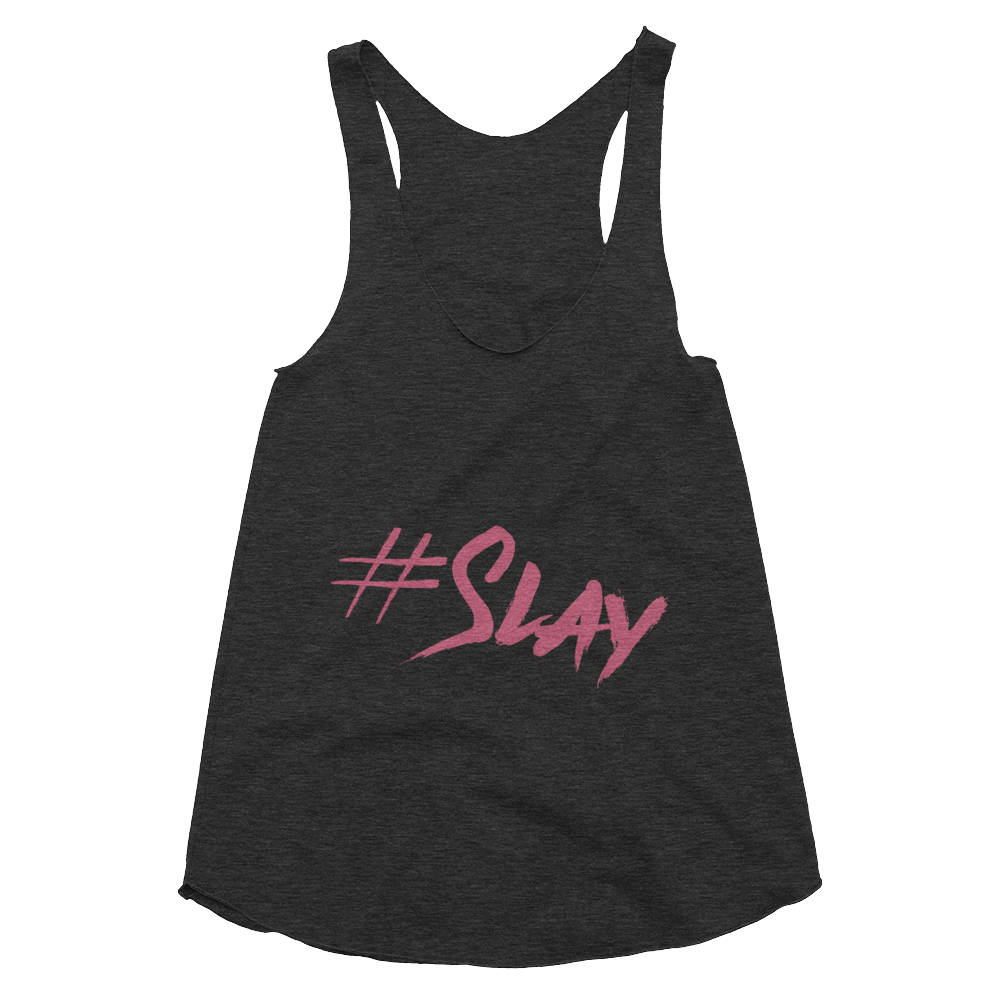 polepunzel's tweet photo. #SLAY Racerback Tank https://t.co/XFZ1rjTQXC #polefitness #polewear https://t.co/Ue5K0Xnc9Z