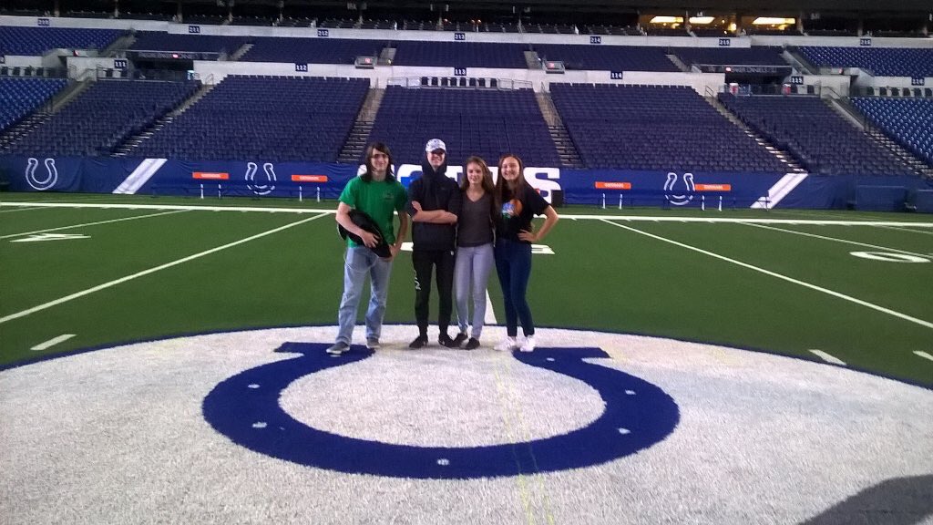 DECA_Trevor's tweet photo. 🔷Day 15: First DECA picture on the colts field!🔷#DECAMonth https://t.co/PAJzcaC7os