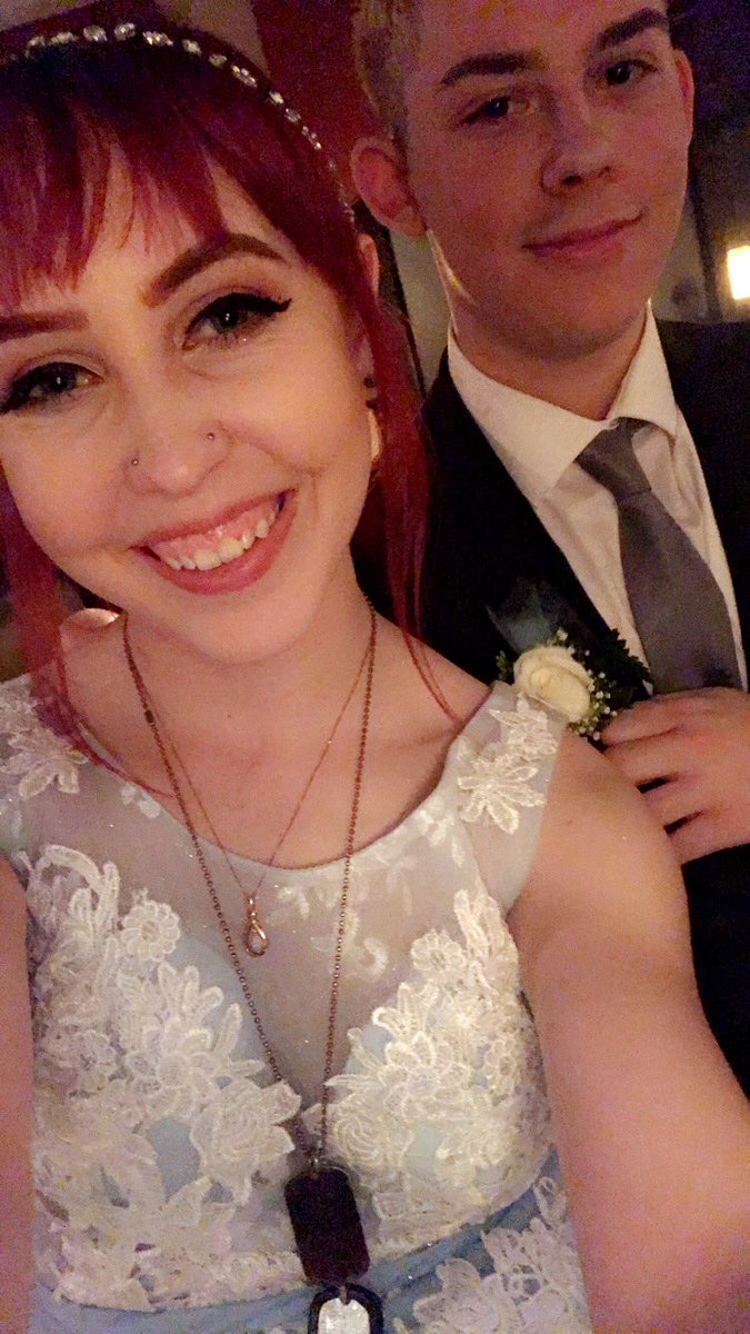 Del_Schmuck's tweet photo. I got married today, nbd🤷🏼‍♀️❤️ https://t.co/4fbzNhJqhz