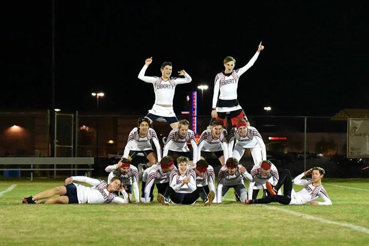 lcacheerleading's tweet image. A few more pictures of our Powder Puff cheerleaders .. @LCABulldogs @lcayrbk