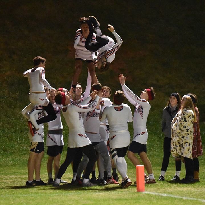 lcacheerleading's tweet image. A few more pictures of our Powder Puff cheerleaders .. @LCABulldogs @lcayrbk