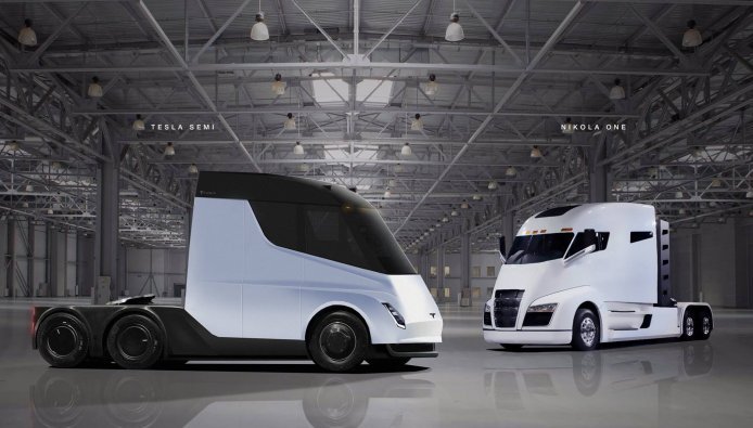 RTLZ's tweet photo. Dit speelt vandaag: Tesla onthult truck, werknemer in opstand tegen Deliveroo en grote NS-fraudezaak gaat van start #ZFirst https://t.co/tl3jBTuWdF https://t.co/2rZCov5rxf