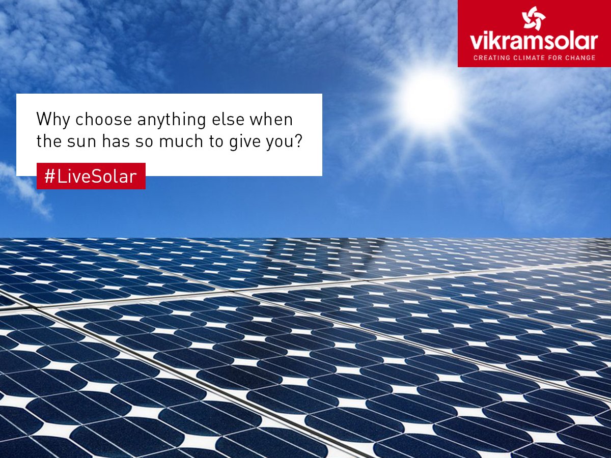 VikramSolar's tweet photo. The sun is our main source of energy & if it is used wisely all across the globe, it can save us a lot of time, money & pollution.
For more details please visit our website: https://t.co/mf0uJJylPy
#LiveSolar #Rooftop #Solar #EPC #SolarEnergy #DNVGL #Tier1 #SolarPVModules https://t.co/WndaRaRIb9